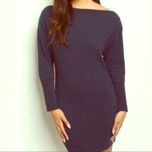 Navy long sleeve dress - NWOT